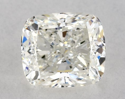 GIA 1.00 Carat I-VVS2 Very Good Cut Cushion Modified Natural Diamond